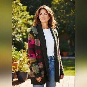 O'Neill Multicolor Knit Cardigan XS